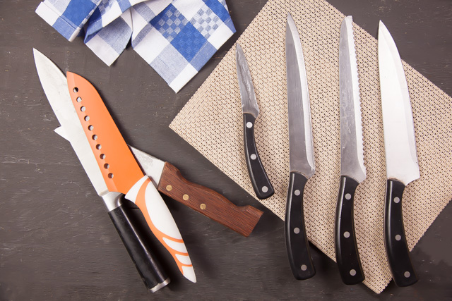 أنواع سكاكين المطبخ واستخدامتها