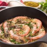 طاجن ارز بالجمبرى