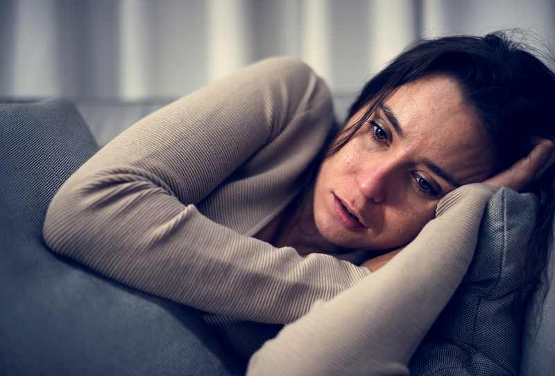 9 أعراض الأكتئاب عند النساء
