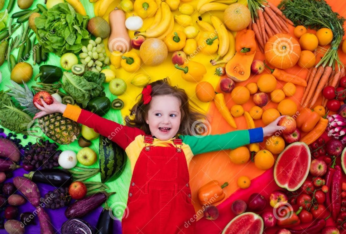 فوائد تناول الفواكه والخضراوات للأطفال