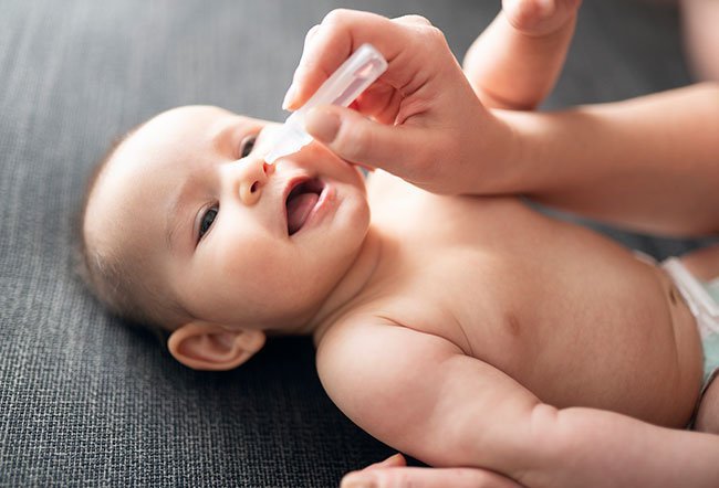 3 طرق لعلاج انسداد الأنف عند الرضع فالبيت