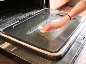 تنظيف -باب الفرن -من الداخل والخارج