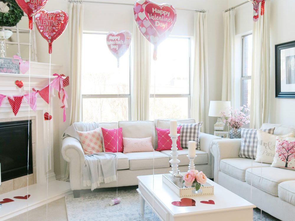 8 أفكار مميزة لتزيين المنزل في عيد الحب
