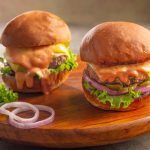 برجر -المطاعم -بحشو-الجبن