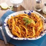 مكرونة-قواقع-بالتونة-قناة-الوصفة