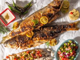 سمك-بورى-مشوى-على-الفحم