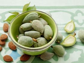 اللوز-الاخضر-لصحة-القلب-والعظام
