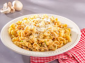 مكرونة-بصوص-المشروم-قناة-الوصفة