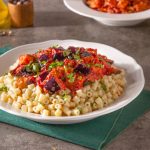 مكرونة بالباذنجان - اكلات موفرة -اكل سريع - اكلات اخر الشهر