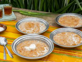 شعيرية باللبن - اسرع حلو يدفى - حلويات اقتصادية - شعيرية بالحليب - وصفات ام احمد - قناة الوصفة