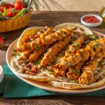 كفته الفراخ المشوية - كفته مشوية - كفتة الحاتي- كفتة الدجاج المشوية على الفحم - قناة الوصفة - طريقة عمل كفتة الفراخ