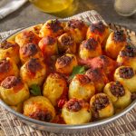 بطاطس - باللحم - المفروم - صينية - قناة - الوصفة