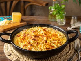 ماك اند تشيز - طاسة - مكرونة - بالجبن - افكار - غذاء - سريع - قناة الوصفة