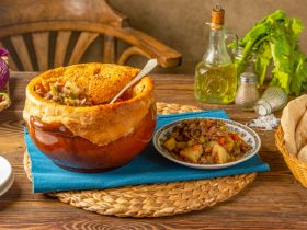 طاجن - تورلي - طاجن - نورلي - بالعجين - فجارة - الخضار - بالعجين - قناة - الوصفة