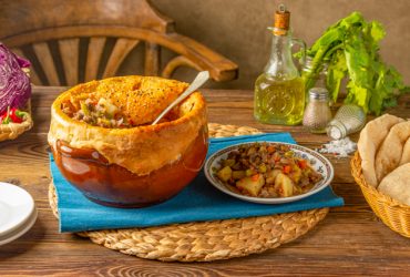 طاجن - تورلي - طاجن - نورلي - بالعجين - فجارة - الخضار - بالعجين - قناة - الوصفة