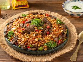 بديل - الارز - للعزومات - شعيرية - بالكبد - والمكسرات - افكار - للعزايم - قناة - الوصفة