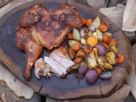 فراخ - مدخنة - في - البيت - Smoke - Box -دجاج مدخن - طريقة - تدخين - اللحوم - الدجاج