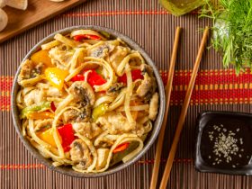 مكرونة - آسيوية - فراخ - طريقة - مختلفة -للمكرونة - اكلات- سريعة - المغتربين -