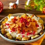 فتة - باذنجان - فتة باذنجان باللحم المفروم - طريقة عمل - فتة - الباذنجان - قناة الوصفة