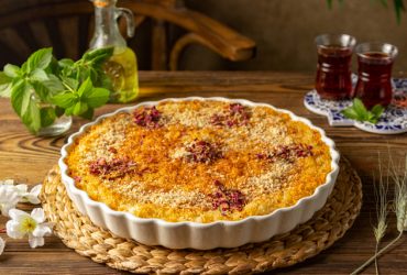 كنافة بالكريمة - كنافة بالقشطة - كنافة بالمهلبية - حلويات رمضان - الوصفة