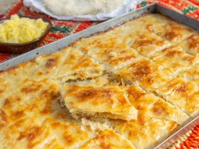 جلاش محشي كنافة - جلاش ام احمد - صاج الجلاش الحلو - حلويات زمان - طريقة عمل - الجلاش الحلو - الوصفة