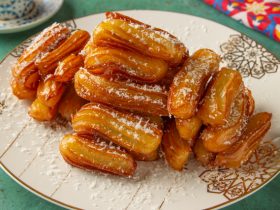 فيفيان فريد - بلح الشام البيتي - بلح الشام المقرمش - فيفا - طريقة عمل بلح الشام - شربات بلح الشام - الوصصفة - مكونات بلح الشام