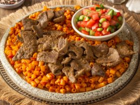 مكرونة بالكبدة - مكرونة سريعة بالصلصة - وصفات للمغتربين - اكلات سريعة - كبدة ومكرونة - مكرونة بالصلصة - قناة الوصفة