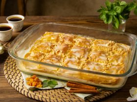 بقلاوة تركي - بقلاوة بالحليب - الحليب المكثف المحلى - حلويات شرقية - طيقة عمل الحليب المكثف المحلى - الوصفة