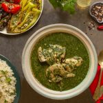 ملوخية بالارانب - ملوخية - ملوخية بشوربة الارانب - ملوخية خضرا - الوصفة