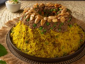 اوزي باللحم والخضار