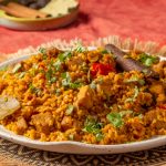 كبسة الفريك بالدجاج - طريقة الكبسة - توابل الكبسة