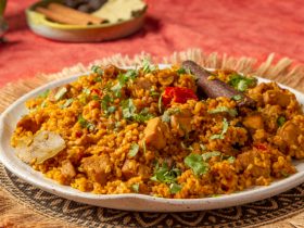 كبسة الفريك بالدجاج - طريقة الكبسة - توابل الكبسة