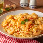 باستا بالجمبري - مكرونة بالسي فود - مكرونة بالجمبري