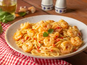 باستا بالجمبري - مكرونة بالسي فود - مكرونة بالجمبري