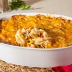 طاجن مكرونة بالجبن والمشروم