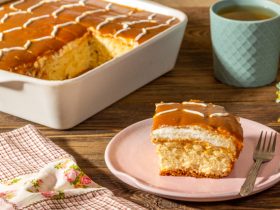 كيك التريليتشيا - قشطوطة بلبن