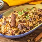 ارز باللحم والخلطة - طريقة عمل الارز البني بالخلطة