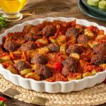 صينية كوسة بالكفتة - وصفات سريعة بالخضار