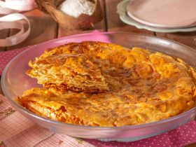 رقاق باللبن والعسل - رقاق ناشف بالشربات - رقاق حلو بالحليب والعسل