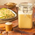 طحينة خام بيتي - طريقة الطحينة البيتي - طحينة بالسمسم والسوداني