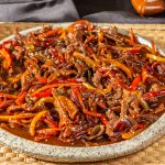 بيف صيني - طريقة عمل اكلات صينية - لحم بوفتيك على الطريقة الصينية