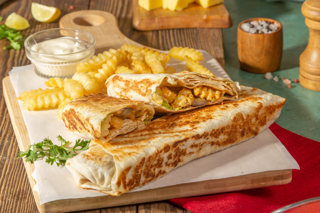 شاورما الباذنجان - ساندويتشات شاورما الباذنجان