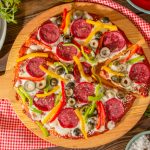 بيتزا سائلة - عجينة بيتزا سريعة - بيتزا 10 دقائق