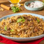 ارز بالخلطة والكبد والقوانص