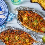 سمك سنجاري - سمك بوري سنجاري - تتبيلة السمك السنجاري