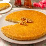 كنافة بالكريمة - صينية كنافة بالمهلبية - صينية كنافة