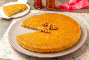 كنافة بالكريمة - صينية كنافة بالمهلبية - صينية كنافة