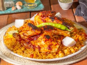 بخاري الدجاج _ طريقة عمل الارز البخاري بالدجاج