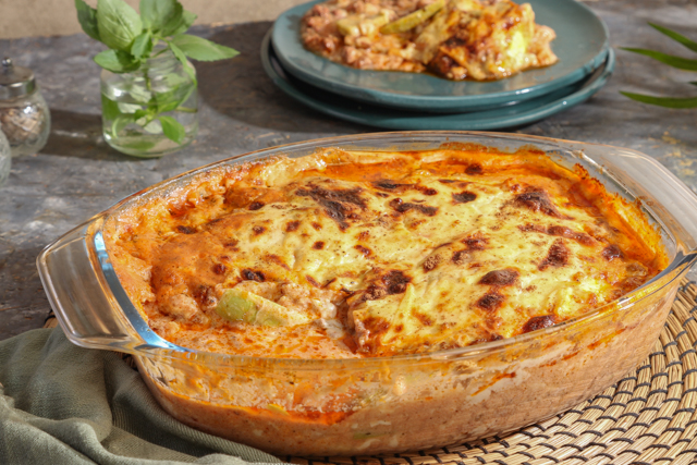 لازانيا_الكوسة_كوسة_بالبشاميل_لازانيا بالخضار