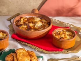 طاجن_ام علي_طريقة_عمل_ام_علي_بدون_ميل فى _بالكرواسون